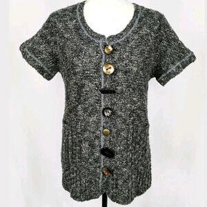 CURIO New York Vintage Mohair Blend Knit Cardigan